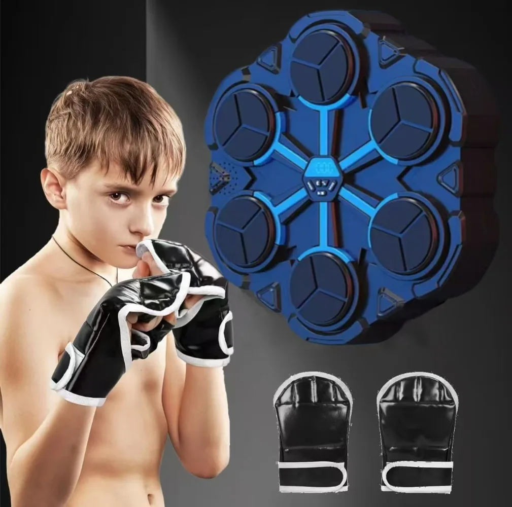 Smart Bluetooth Music Boxing Machine Decompression Fighting Fitness Home Electronic Target Sparring Training Boxing Simulator