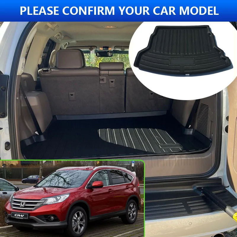 For Honda CR-V CR V CRV 2012~2016 2013 2014 2015 RE6 Car Rear Trunk Protector Pads Auto Waterproof Anti-Fouling Mat Accessories