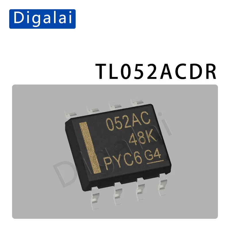 100%New original 2pcs TL082ACDR TL032 TL081 TL071 TL052  TL072 TL061 TL062 SOIC8 FET input operational amplifier chip