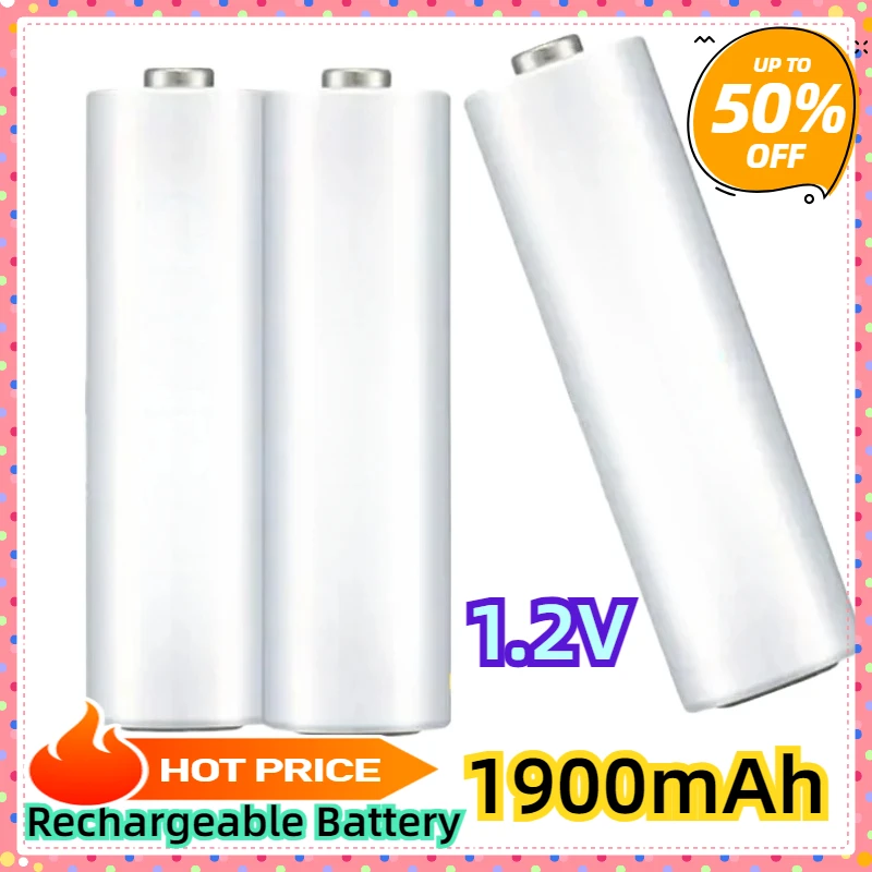 

For Flashlight Camera Toys Panasonic Eneloop AA AAA Rechargeable Battery 1.2v 1900mAh Pre-charged Nimh Suitable 4PCS