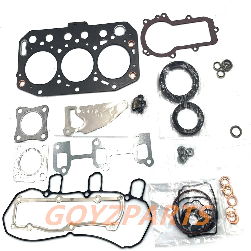 

Full Gasket Kit Set Fit For Yanmar Engine With Cylinder Head Gasket OEM 3TNV70 Car Parts