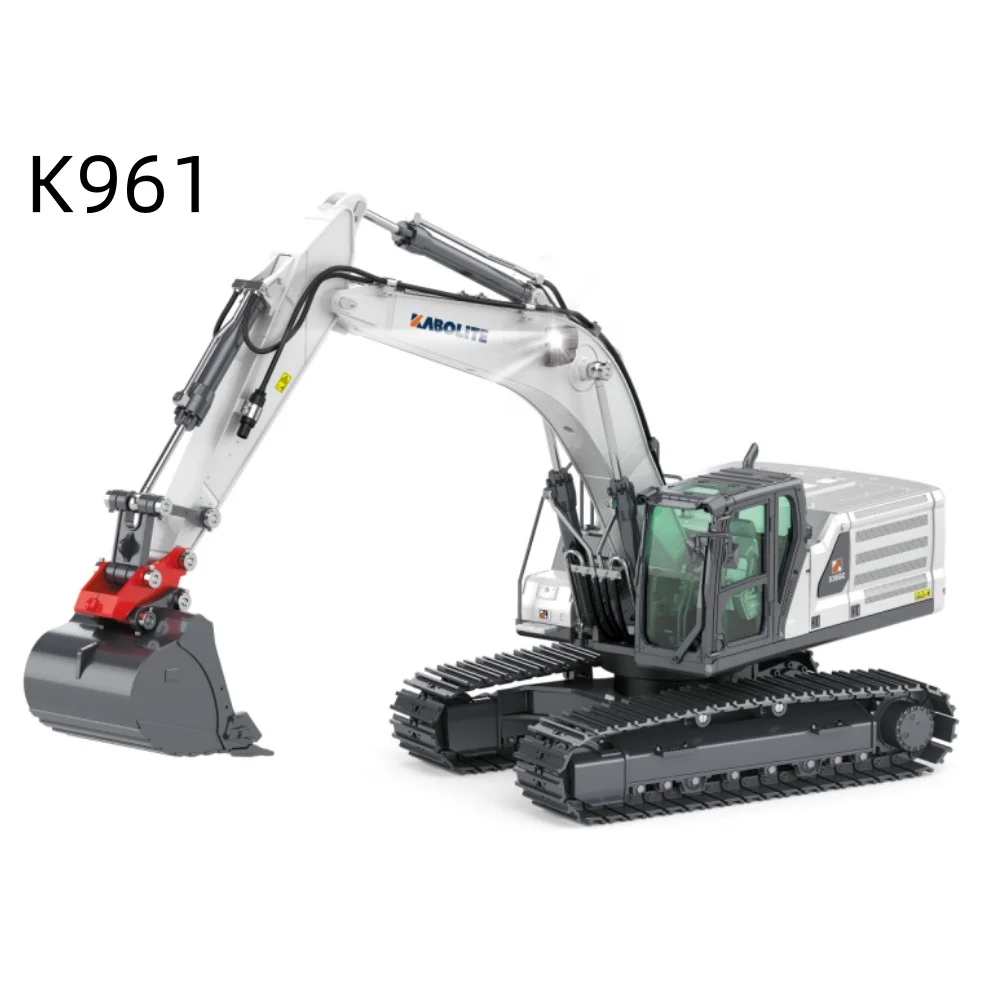 1/18 RC Hydraulic Excavator Model NEW 336GC Standard Version with Light Set K961 KABOLITE High-end Metal Model Boy Gift