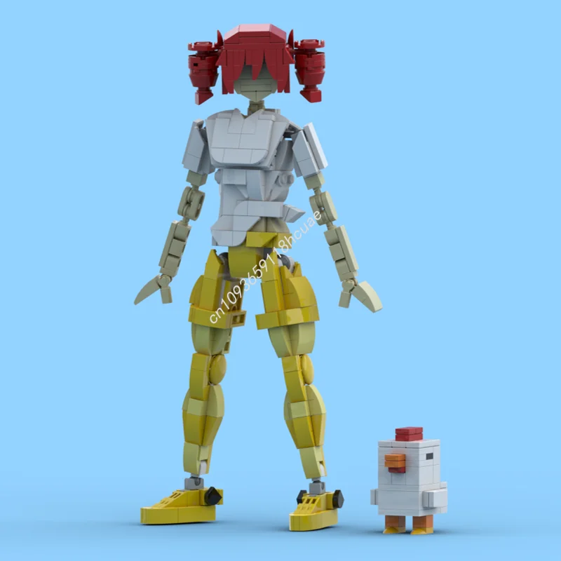 

414 шт. MOC Kasane Teto Birdbrain Ideas и CUUSOOed Модель Строительные игрушечные блоки Сборка Рождественские подарки DIY Творческая идея Кирпич