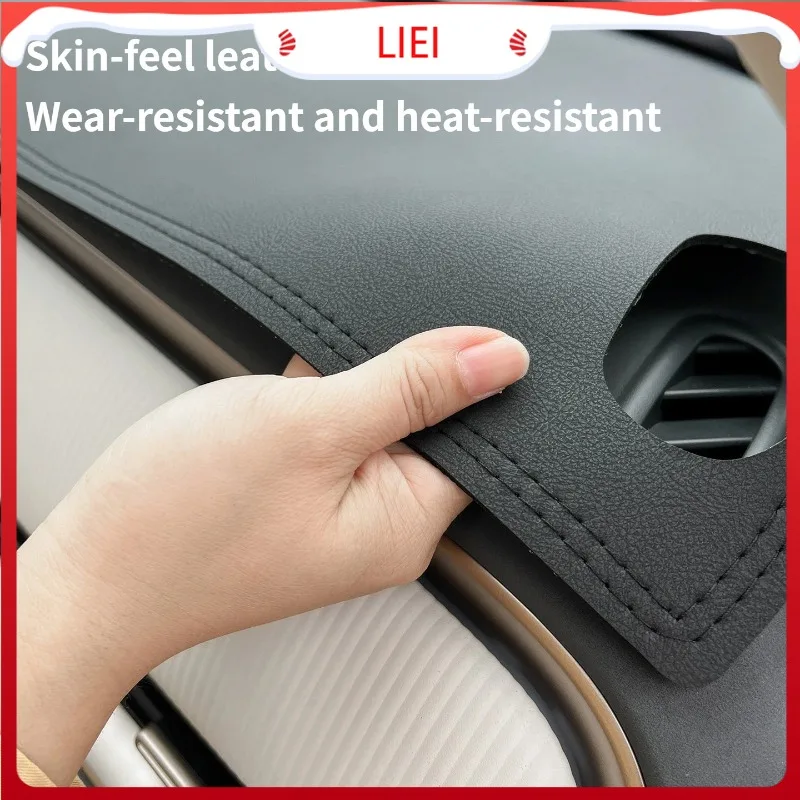 liei-for-gwm-ora-5-2026-car-dashboard-light-proof-mat-instrument-panel-anti-glare-sunshade-mat-heat-insulation-leather-pad-acces