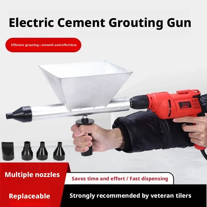 Cement Lime Pump Pointing Grouting Machine Caulking Gun Grout Filling Tools Automatic Mortar Grout Tuck Grouting Mortar Sprayer