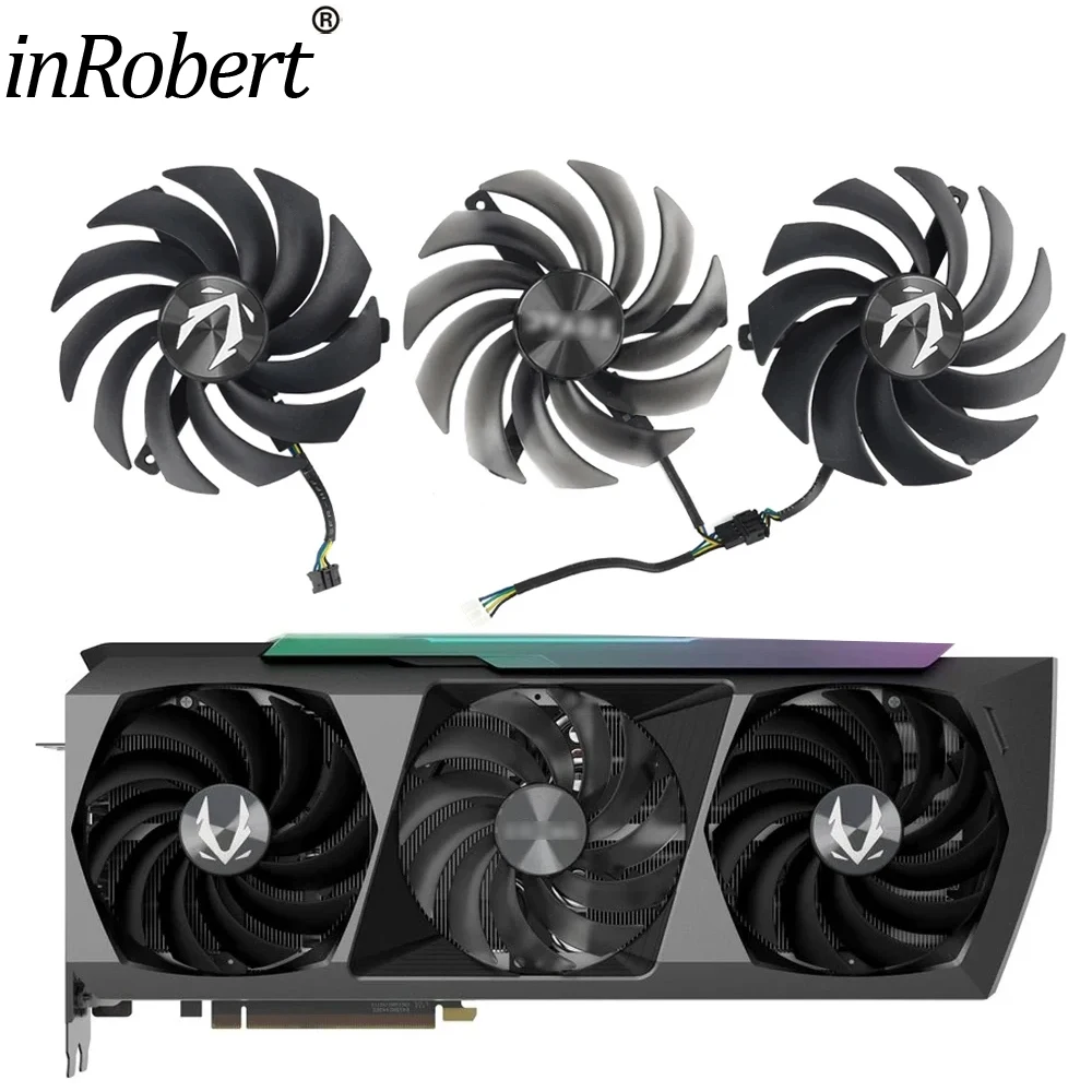 

New Arrival 100mm GAA8S2U 12V 0.45A RTX3090 GPU Cooler Fan For Zotac GAMING RTX 3090 AMP Extreme Holo Cooling Graphics Card