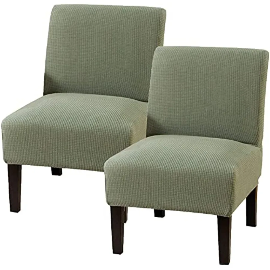 

Чехол для акцентного кресла без подлокотников, эластичный, съемный, моющийся, для кресла-шлепанца без подлокотников, профессиональный, для мебели