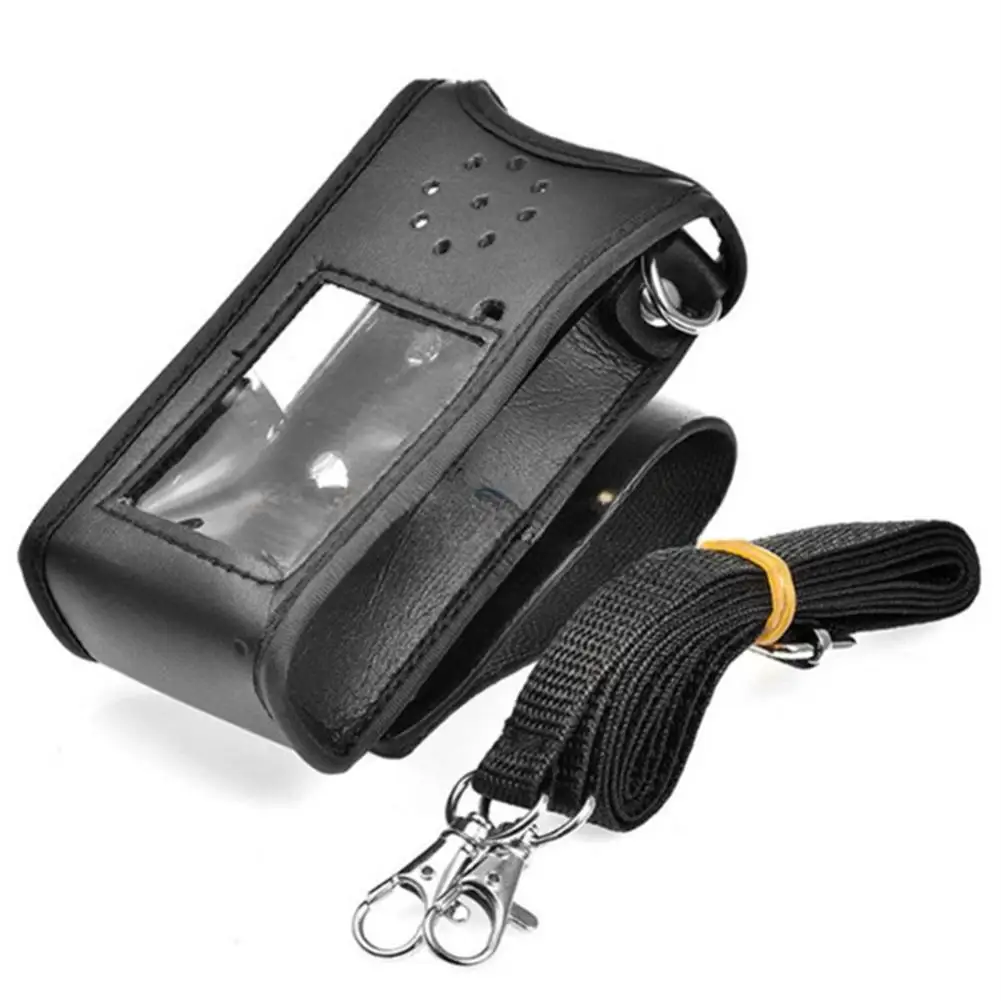 1 قطعة غطاء جلد ناعم مقاوم للماء حقيبة متوافقة ل Baofeng UV9R BF-UV9RPLUS A58/9700 اكسسوارات لاسلكي تخاطب