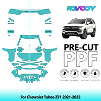 Car Front Kit+Rear Bumper 8.5Mil Clear Bra Precut PPF Paint Protection Film For Chevrolet Tahoe Z71 2021-2022