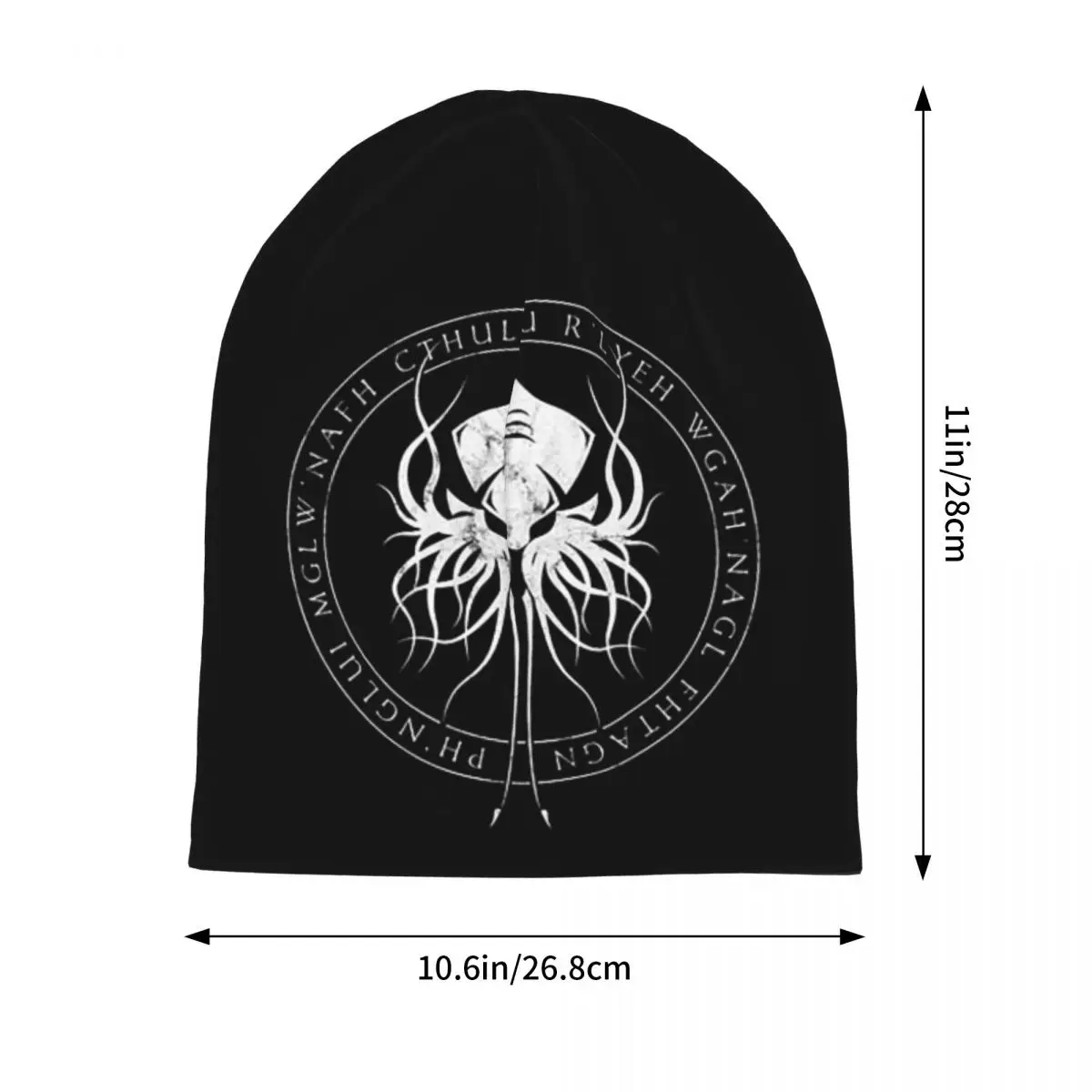 Lovecraft Great Cthulhu Skullies Beanies القبعات الدافئة الخريف الشتاء في الهواء الطلق قبعة محبوك قبعات بونيه للجنسين الكبار