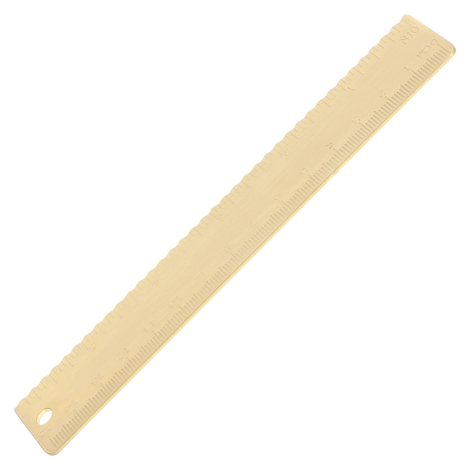 Латунная линейка 30 см, металлическая прямая линейка для студентов, измерительный инструмент для рисования, профессиональный прецизионный офис, школа