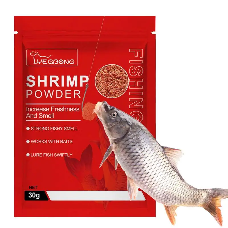 Fish Attractants For Baits Shrimp Powder Scent Fish Attractants For Baits Safe Effective Fish Bait Attractant For Salt Water