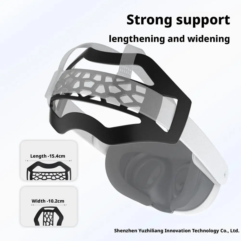 

For Meta Quest 2/ 3/ 3S/ Vision Pro TPU Head Strap, Reduce Head Pressure, Strong Support, Breathable, Replacement Head Strap
