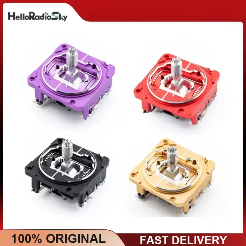 HelloRadio VG01 Metal Hall CNC Gimbal for V16 V14 Remote Control Compatible T18 T16 TX16 BOXER RC Aircraft