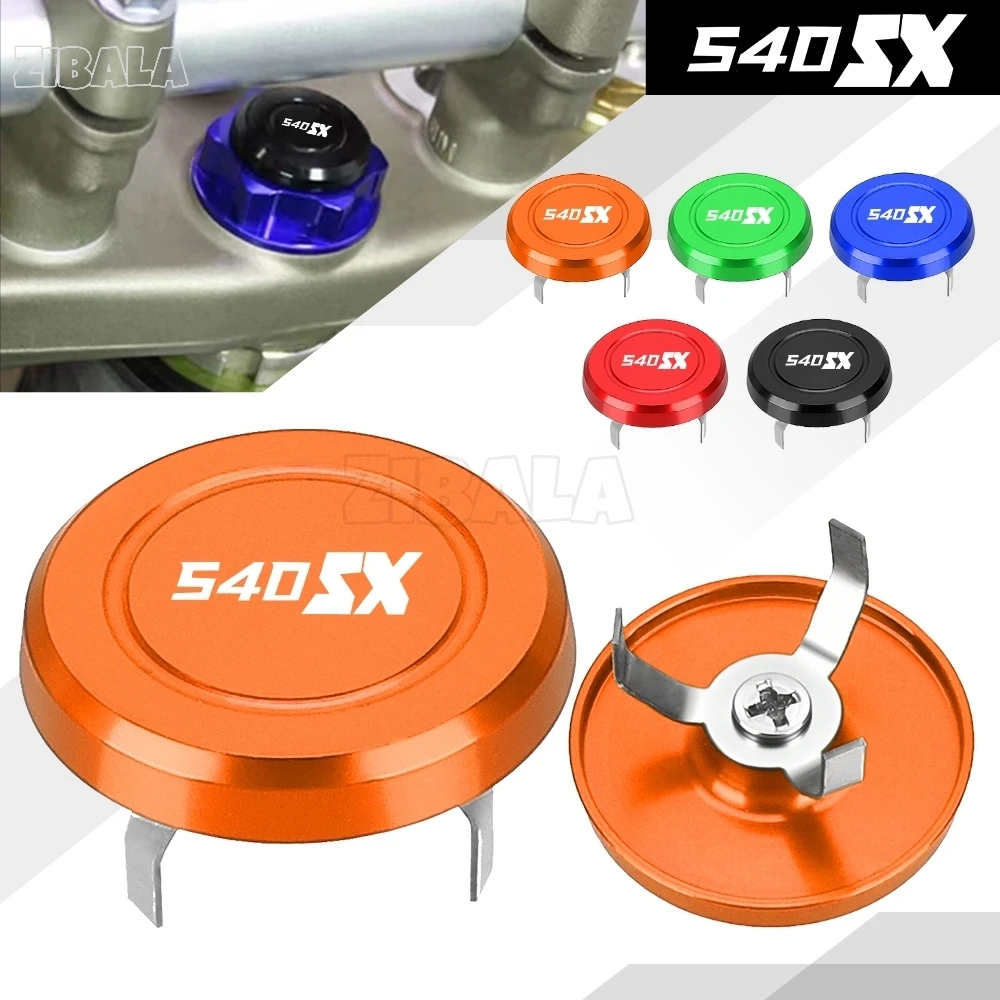 

For 540SX 540SXS 540 SX540 SXS 2001 2002 2003 2004 2005 2006 CNC Aluminum Motocross Steering Stem Nut Cap Decorative cover Parts