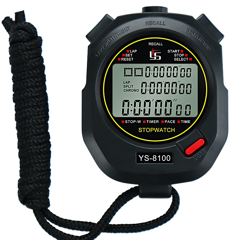 10~ 100 Stopwatch Timer Sports Training Running Student Exercise Referee