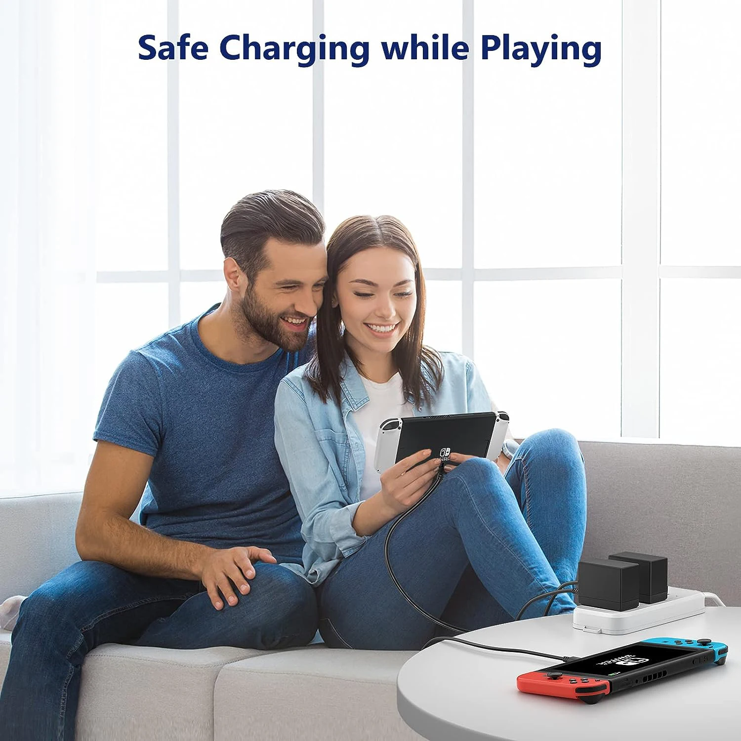 USBC محول الطاقة شاحن GaN سريع للتبديل 2 / التبديل / OLED / لايت ، مصدر الطاقة ل NS2 NS دعم التبديل قاعدة التلفزيون 15 فولت 2.6A