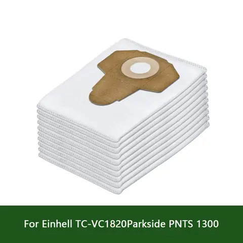Suitable for Einhell/TC-VC1820/Parkside PNTS 1250 PNTS 1300 PWD 12 A1 Accessories Non-woven Dust Bag