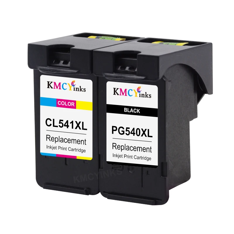 KMCYinks For Canon PG-540XL PG540 CL541 CL-541XL Ink Cartridges Compatible For Canon PIXMA MG2100 MG2150 MG2200 MG2250 MG3100