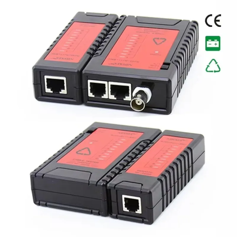 

BNC Coax RJ45 RJ11 Cable Continuity Tester with LED