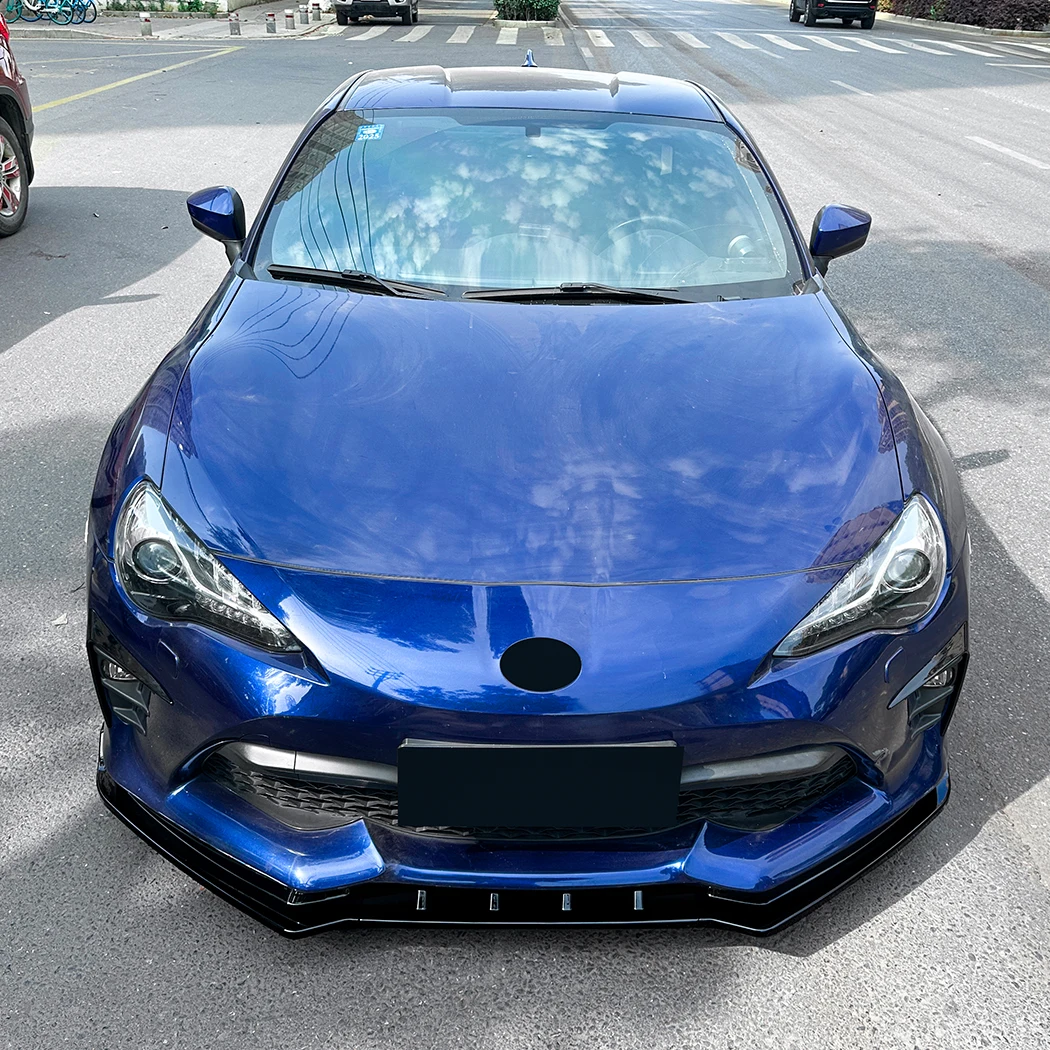 

Car Front Bumper Lip Splitter Diffuser Lip Body Kit Auto Spoiler Bumper Accessories For Toyota GT86 2017-2020