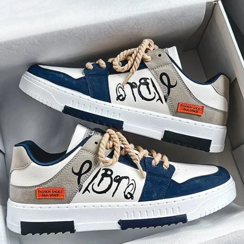 

LiveDay/мужская осенняя повседневная обувь на плоской подошве, легкие кроссовки, модные кроссовки на шнуровке, студенческие вулканизированные Zapatillas Hombre