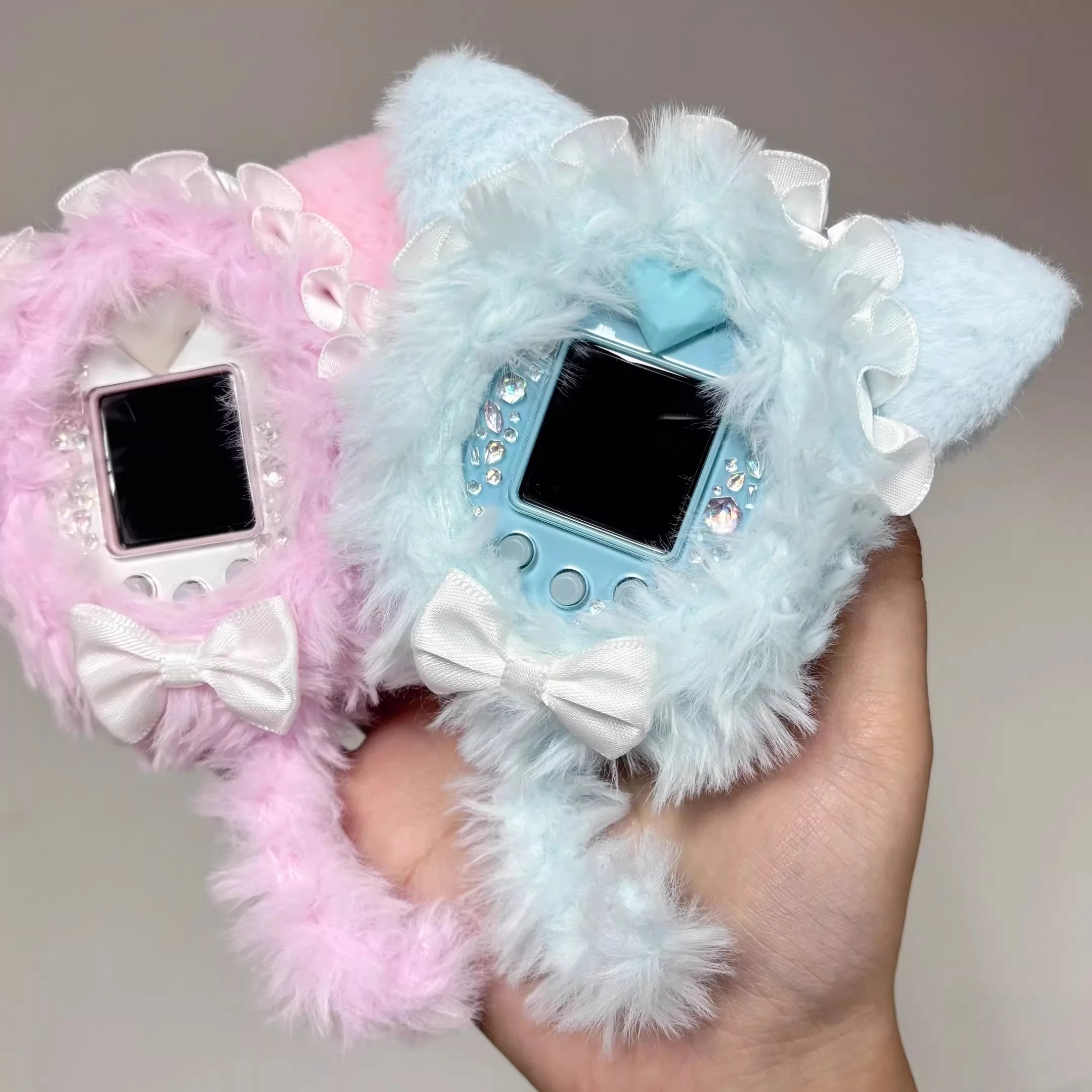 

Набор для защиты и декора Tamagotchi Handmade Paradise Uni Ps 4u Uni: милый котенок, набор из пряжи, подходит для нескольких моделей, подарок для девочки