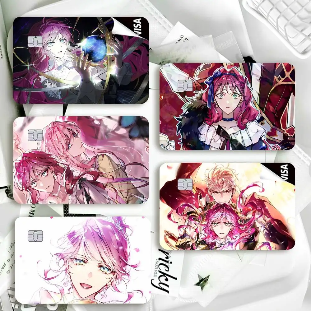Villains Are Destined to Die Penelope Waterproof Film Skin Cover Credit Card Stickers Debit Front Bank Bus Pass
