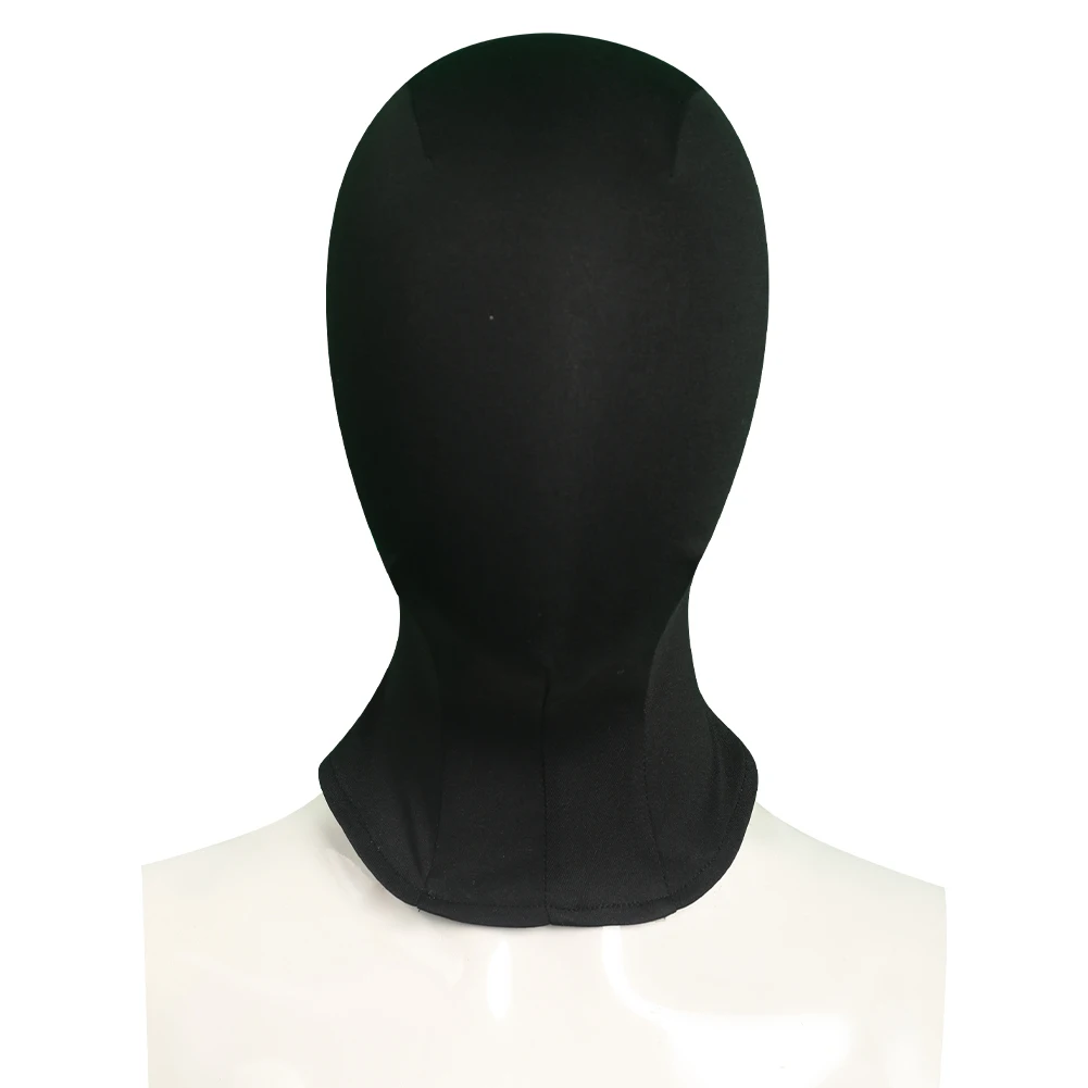 Nun Cosplay Fantasy Mask Black Headgear Costume Props Movie The Nun 2 Disguise Outfit Adult Women Halloween Party Accessories