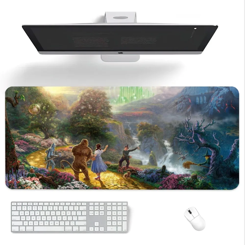 Classic Film The W-Wizard of OZ Mouse Pad Computer Laptop Gaming Office Wrist Guard Non Slip Keyboard Pad