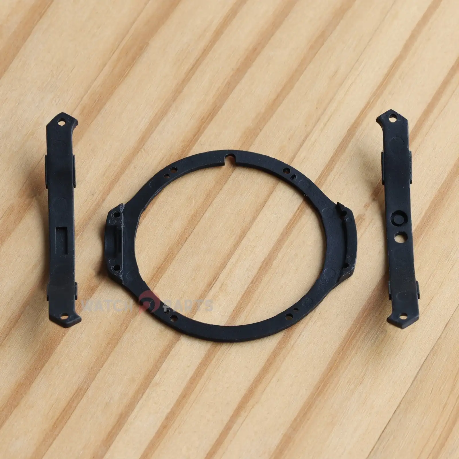 Resin Watch Gasket Bezel Insert/Crown Side Trim for Hublot 322.CK.1140.RX Big Bang King Black Magic 48mm