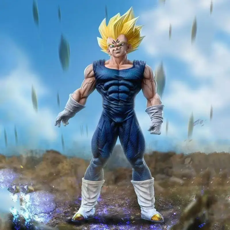 27.5 センチメートル/10.83 インチドラゴンボール Z ベジータフィギュアベジータ置物超サイヤ人 Pvc 像デスクトップ装飾品コレクションおもちゃギフト