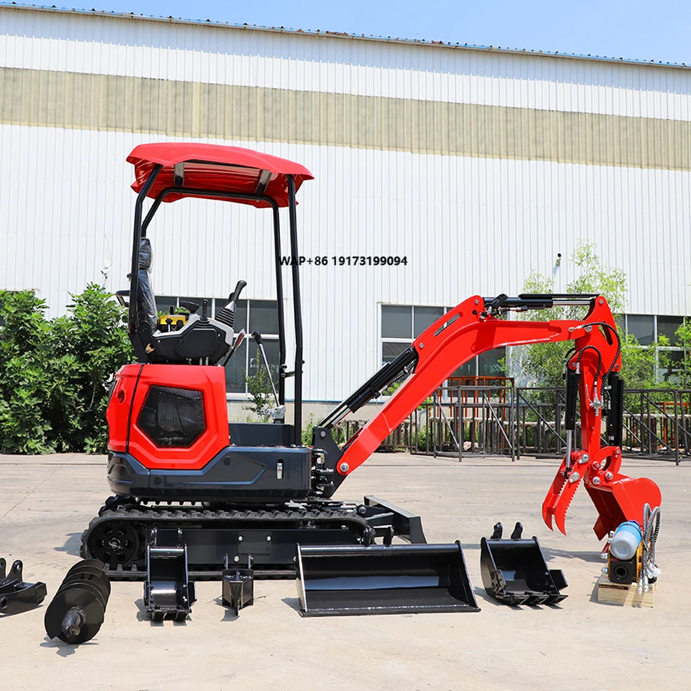 

China Made INFRONT YFE10 YFE08 Electric Micro Mini Excavator Garden Mini Excavator for Sale