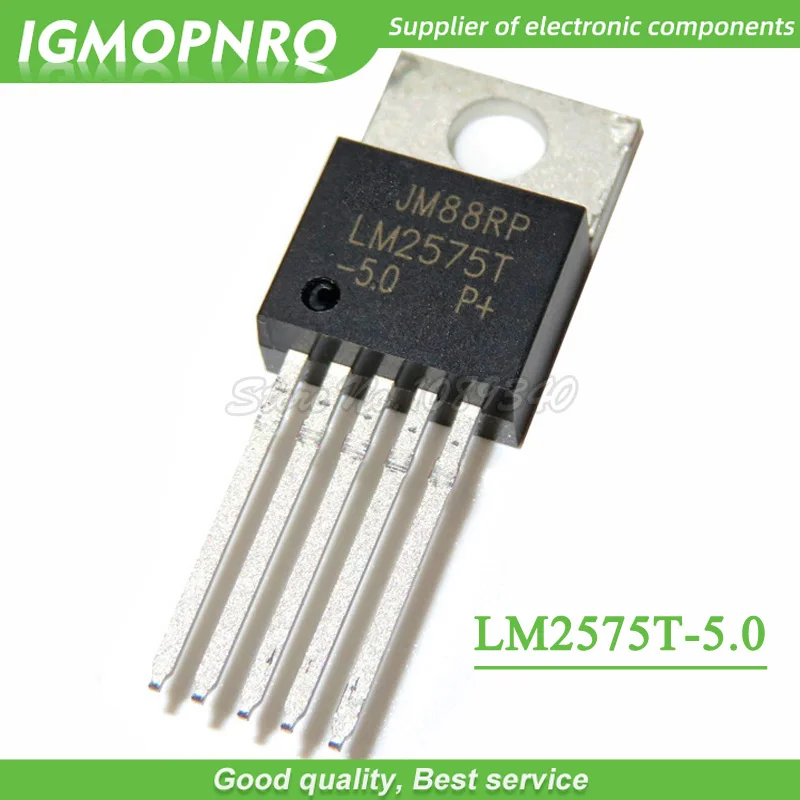 10PCS LM2575T-5.0 LM2575T-5V TO220 TO-220 LM2575-5  LM2575T IGMOPNRQ