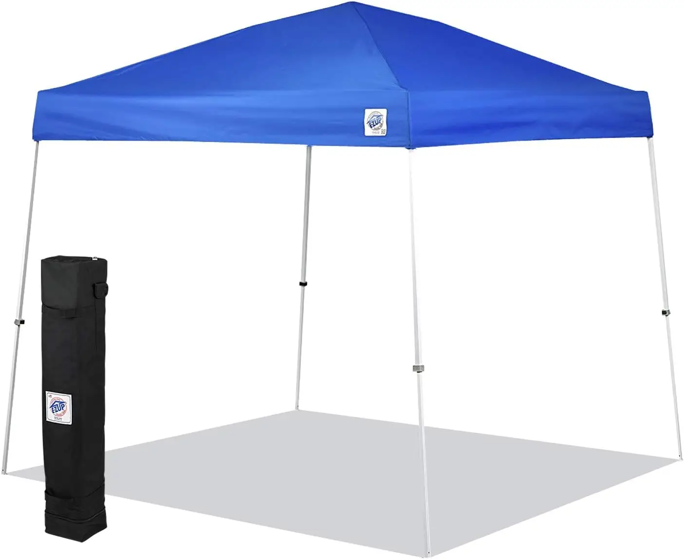 Outdoor Use, Royal Blue Instant Pop Up Canopy with Roller Bag and Spike Set