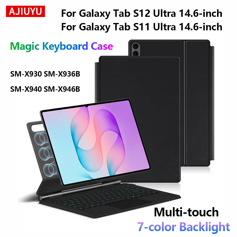 Magic Keyboard Case For Samsung Galaxy Tab S12 Ultra 14.6