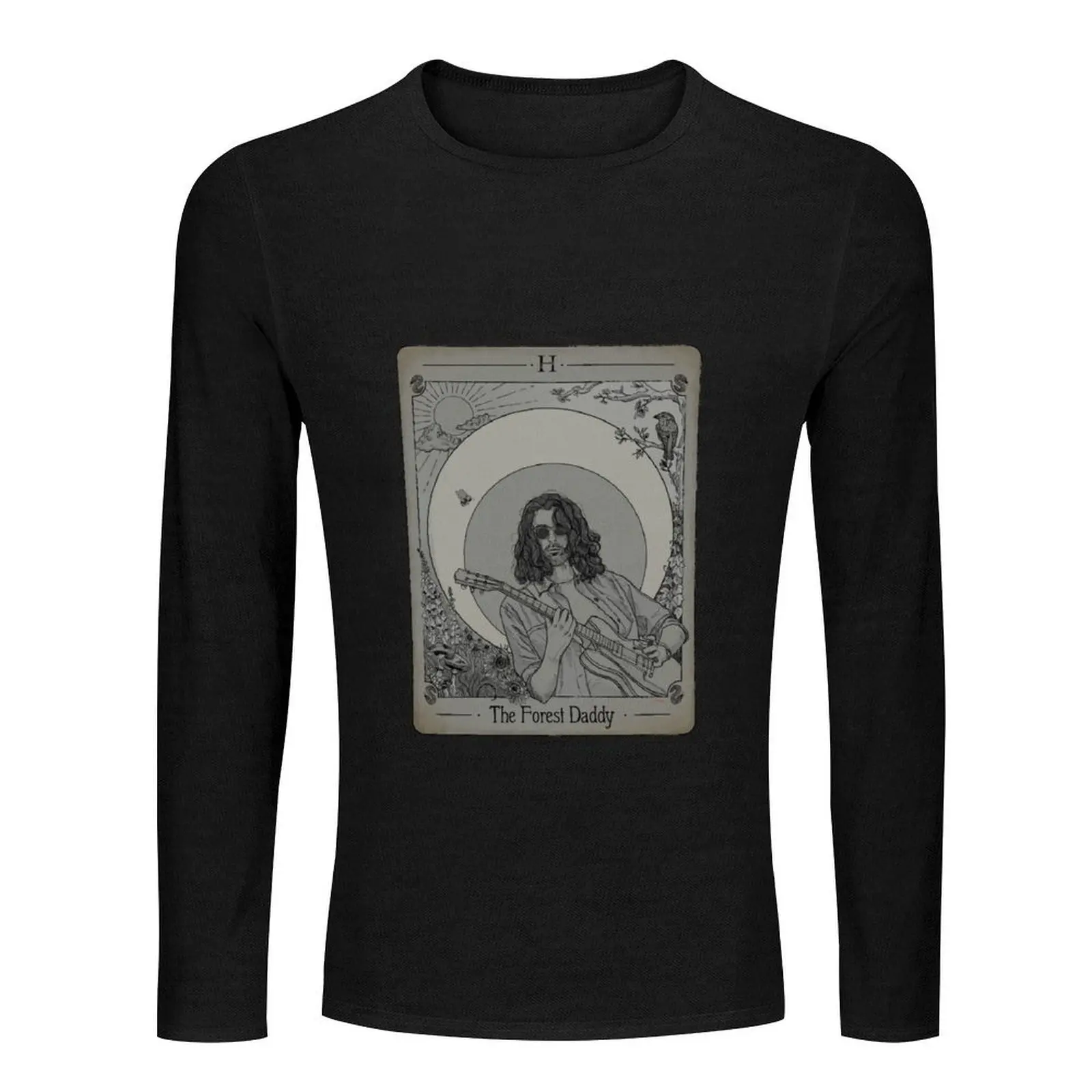 Hozier Forest Daddy Tarot Style Long T-Shirt t shirt man custom t shirts tees tops tshirts for men