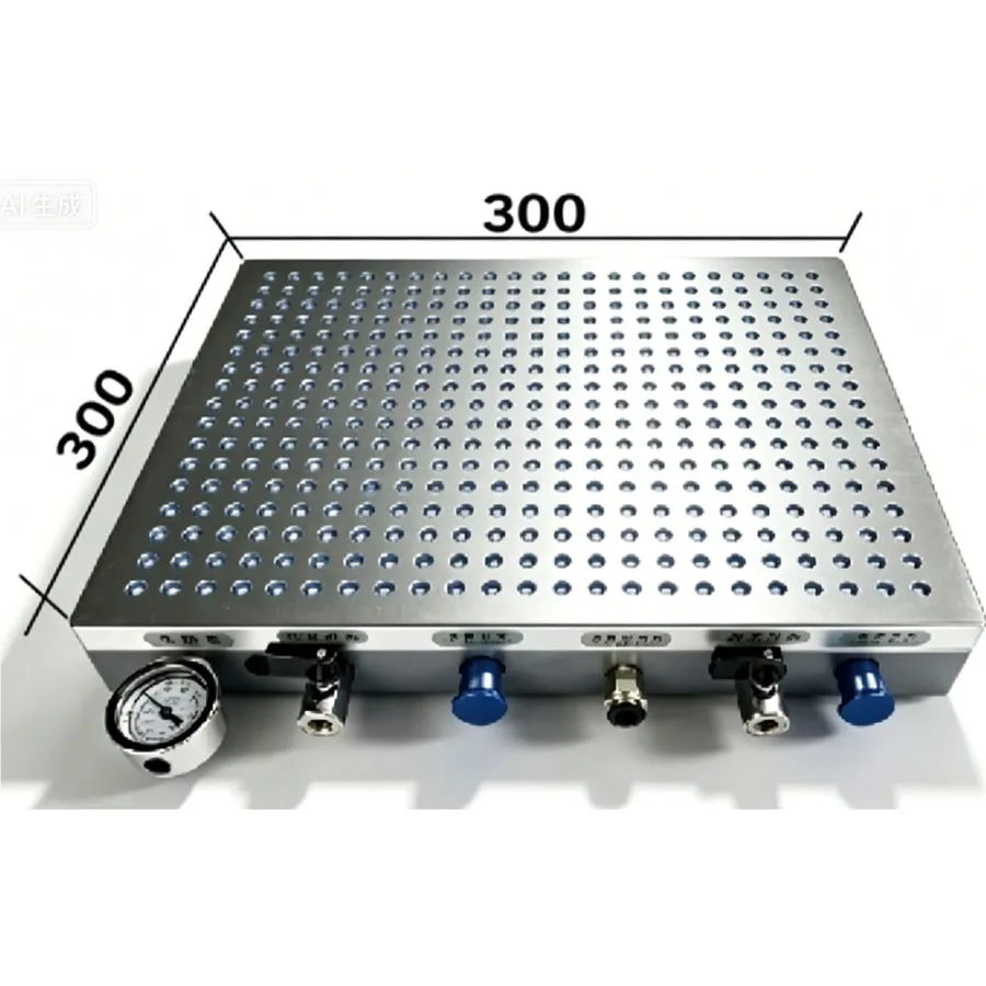 Sealing strip vacuum suction cup industrial CNC porous strong PVC aluminum plate stainless steel milling machine processing