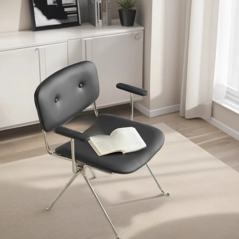 

Velvet Modern Dining Chairs Arm Office Minimalist Comfortable Dining Chairs Waiting Bedroom Sillas Para Comedor Home Furniture