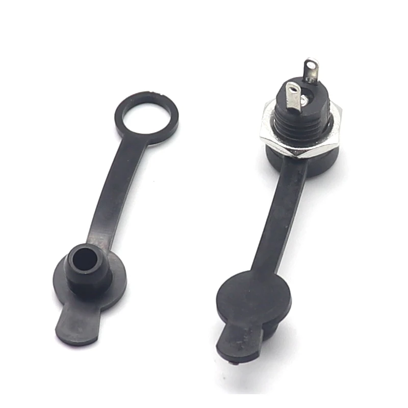 【10PCS】5.5 x 2.1mm 5.5x2.5 DC Connectors Power Plug Male Female Jack Socket Nut Panel Mount Solder Type DC Connector Adapter
