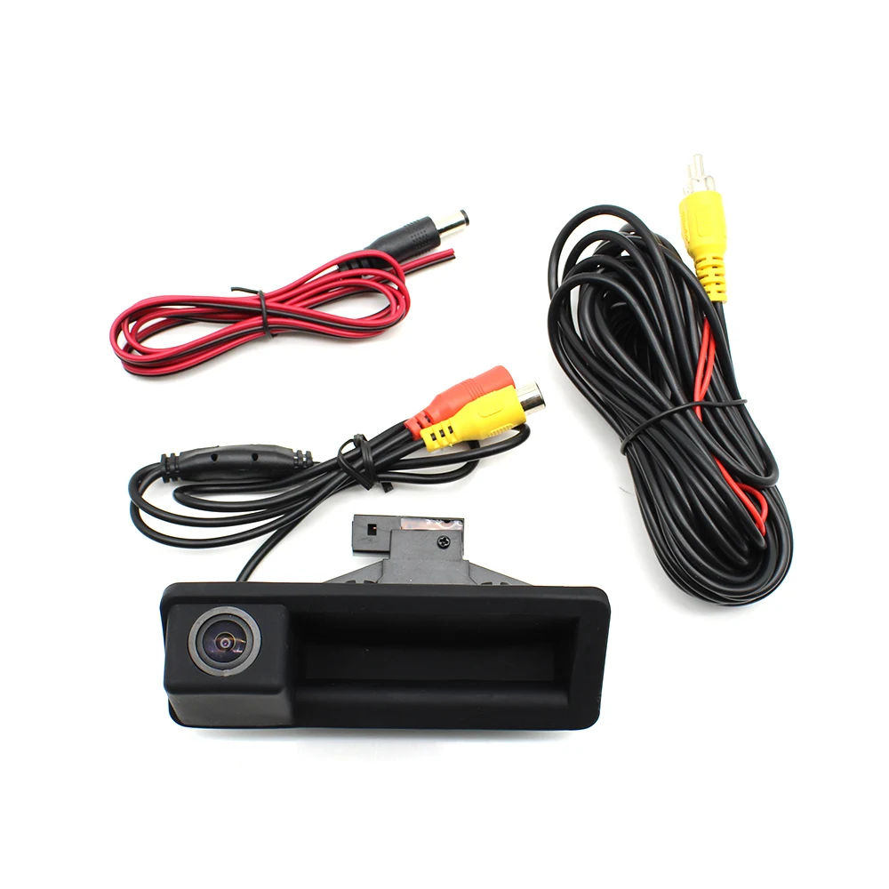 Car Rear View Backup Camera Trunk Release Switch Handle For BMW 1 3 5 X1 X5 Series E60 E82 E84 E88 E90 E91 E92 E93 E70 E71