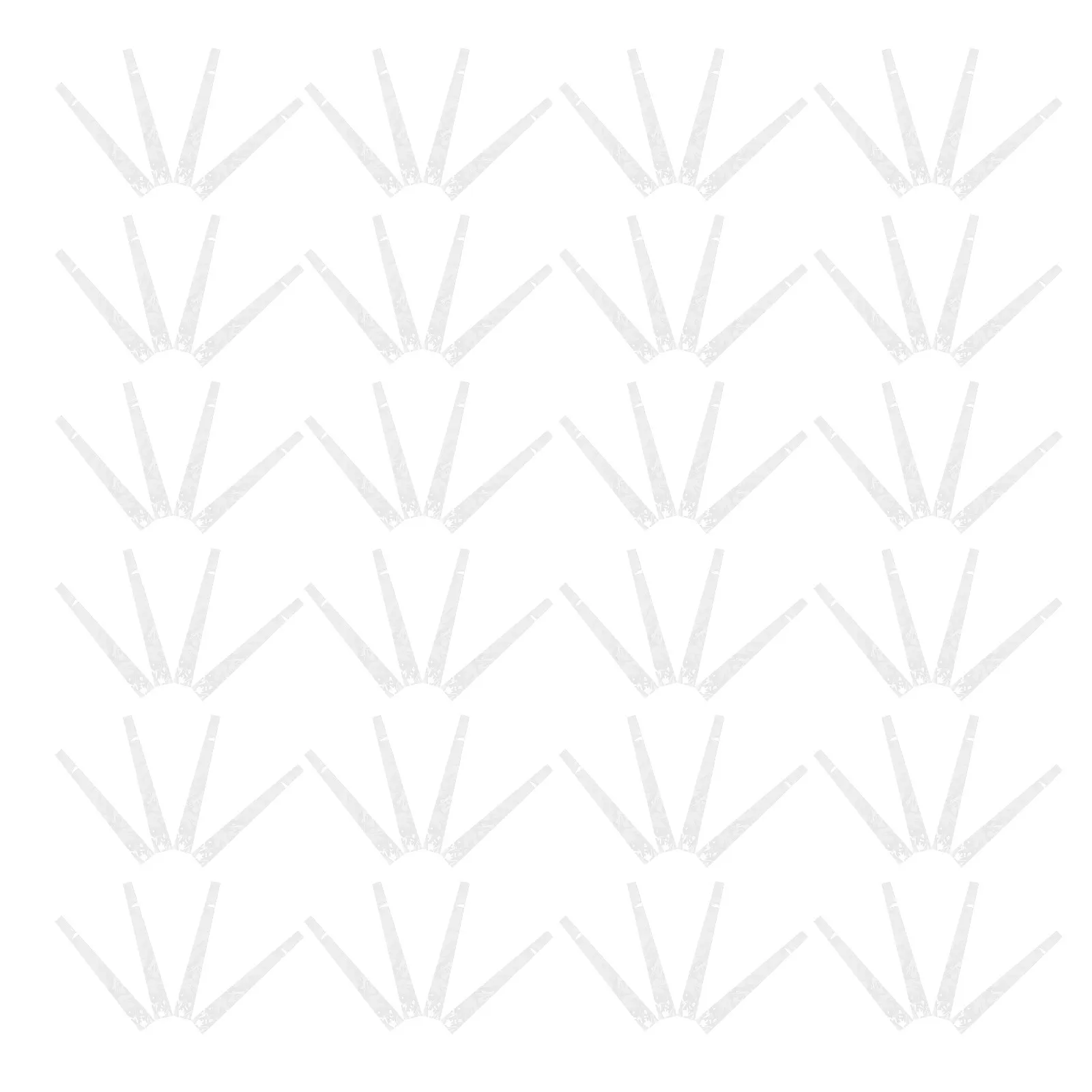 100pcs Clear Plastic Necktie Storage Bags – Anti-Scratch, Dust-Proof Tie Organizer Sleeves for Travel & Closet