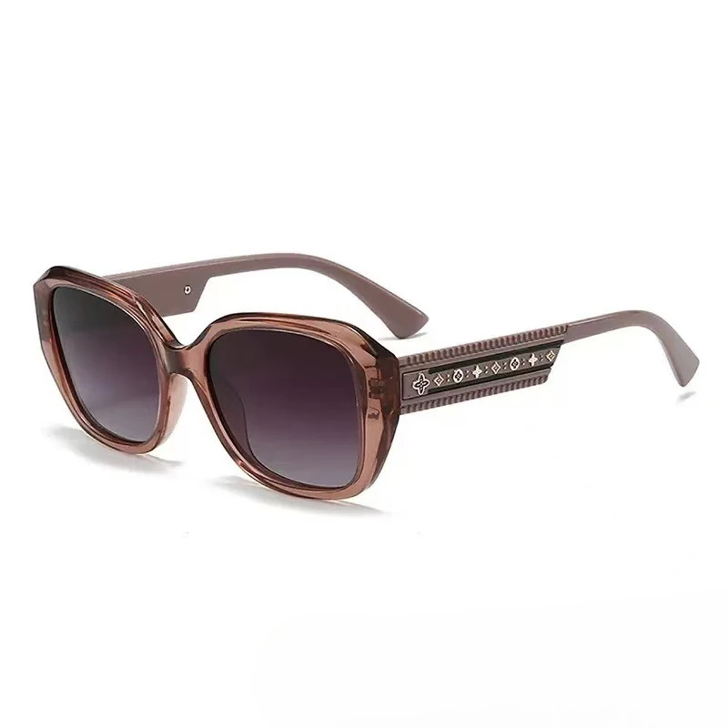 2025 موضة جديدة للمرأة HD الاستقطاب النظارات الشمسية الراقية الاتجاه UV400 حماية نظارات للقيادة الفاخرة شيك ظلال الشمس