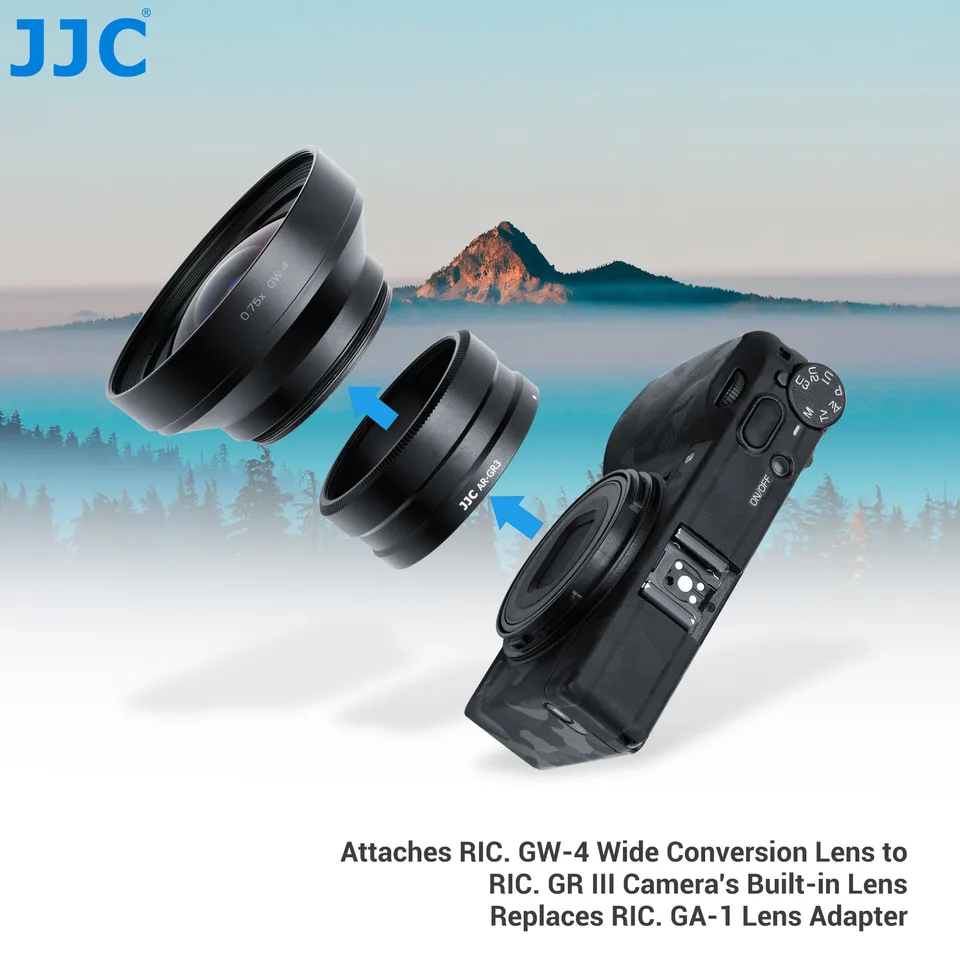 リコーGRデジタル3 ワイコンレンズ アダプター リコーJJC-GR3デジタルカメラ用レンズアダプター,コンパクト,変換