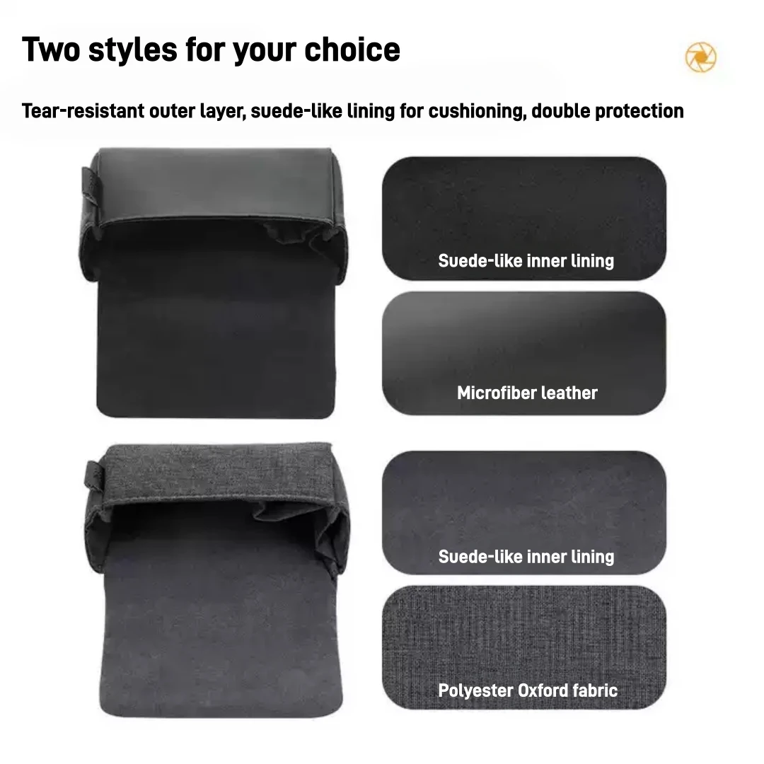 Camera Pouch Inner Bag Magnetic Closure for Ricoh GR4 GR3 GR3X G7X Mark II RX100M7 ZV1 ZV1F Soft Shockproof Protective Sleeve