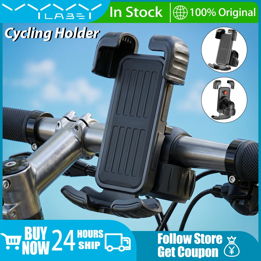 

Bicycle Phone Holder Adjustable Cellphone Holder Motorcycle Stand Suporte Celular for iPhone Samsung Xiaomi for 4.7-6.7 in Phone