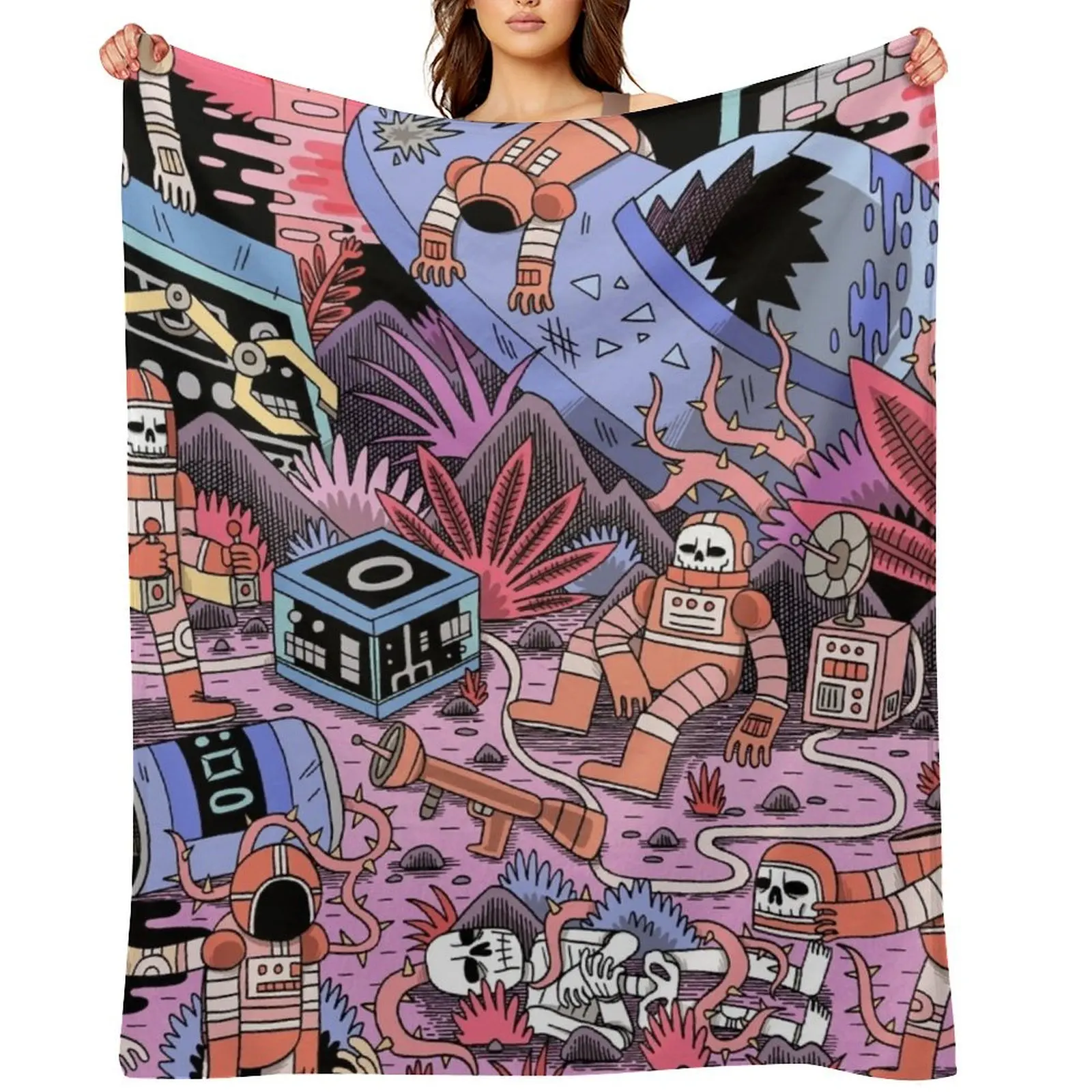 

Chaos Throw Blanket Custom Sofas Bed Blankets