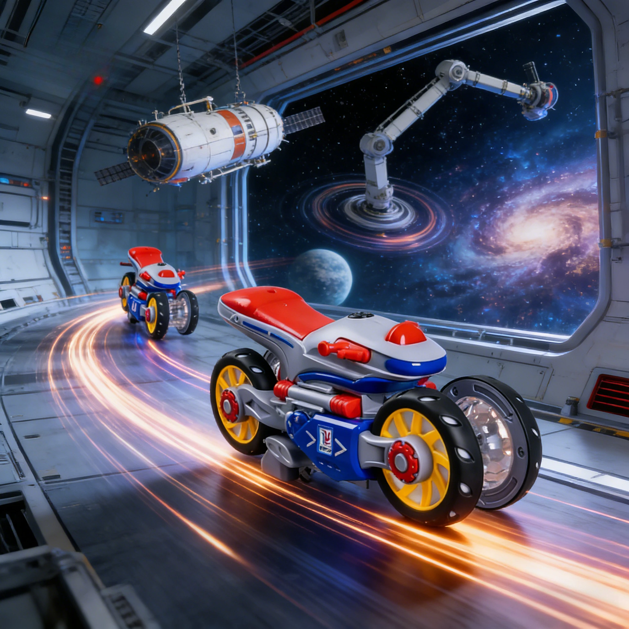 

360° Spin Light Show Motorcycle | Auto-Rotating Transforming Dancing Car – LED Toy for Boys’ Birthday Gifts!