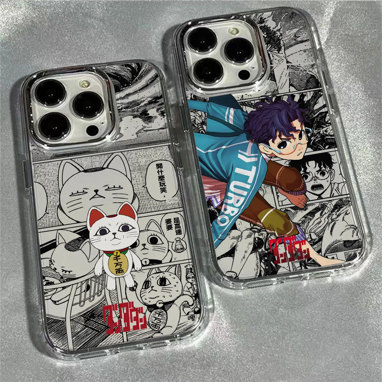 حافظة لهاتف آيفون 17 16e 16 15 14 13 12 11 mini Pro Max X XR XSMAX 8 7 Air Plus Anime Hot Dandadan غطاء ناعم شفاف