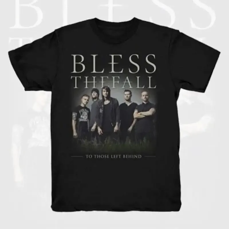 New Blessthefall Black Cotton All Size S 5Xl For Fans T Shirt Mi162